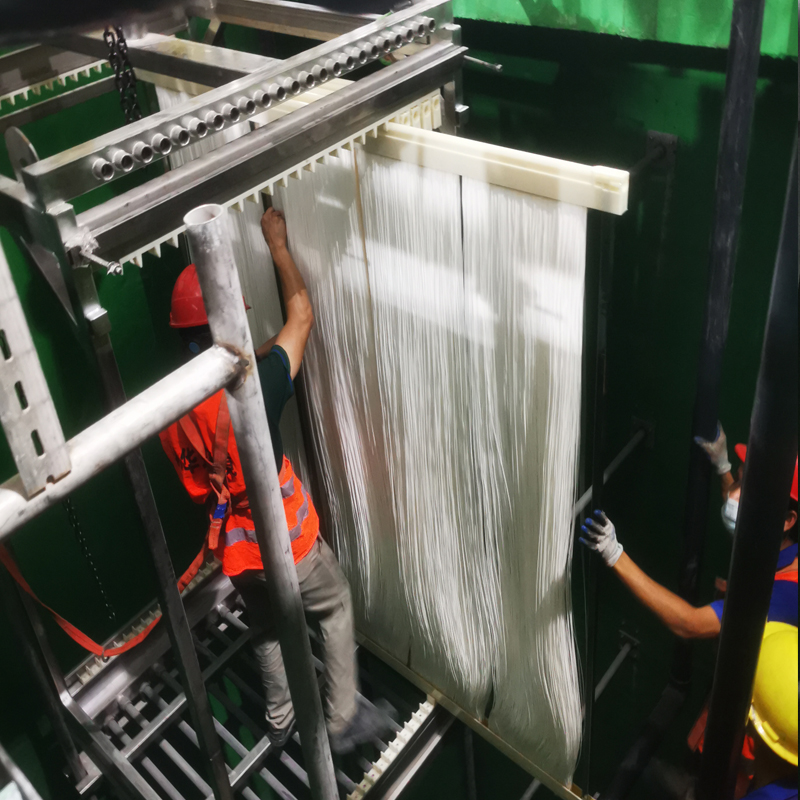 三菱MBR膜中空纖維簾式膜組件簡介